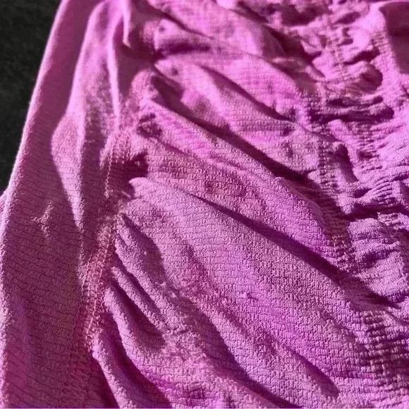 Lululemon Shirt Womens Purple V-Neck Active Top Workout Top Casual -2 - Picture 5 of 8